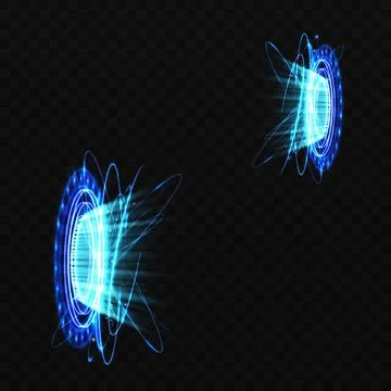 Set of vector white glitter wave abstract illustration. White star dust trail Stock-Illustration