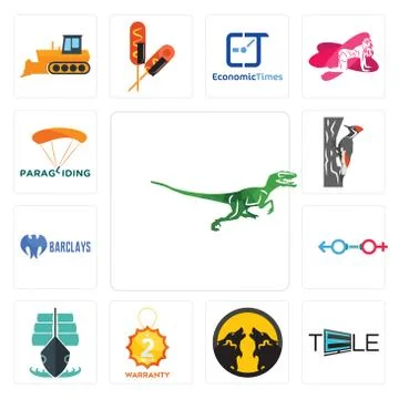 Set of velociraptor, tele, pack wolf, 2 year warranty, tall ship, sex store,  무료 스톡 일러스트