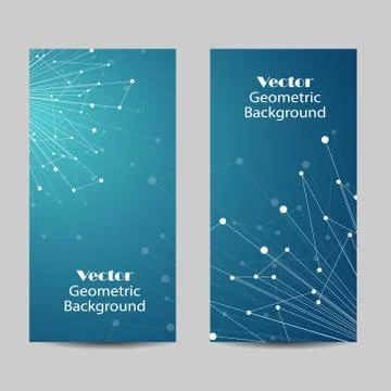 Set of vertical banners Illustrazione stock