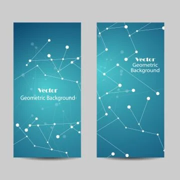 Set of vertical banners Stock Illustration