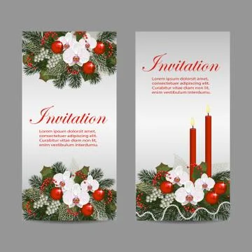 Set of vertical banners Stock Illustration