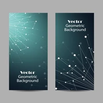 Set of vertical banners Illustrazione stock