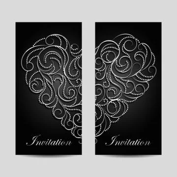 Set of vertical banners Stock Illustration