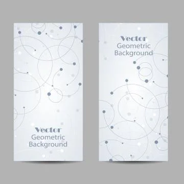 Set of vertical banners Stock Illustration