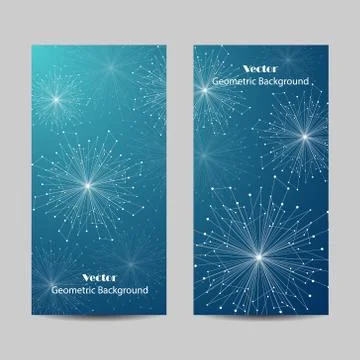 Set of vertical banners Stock Illustration