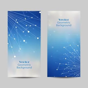Set of vertical banners Illustrazione stock