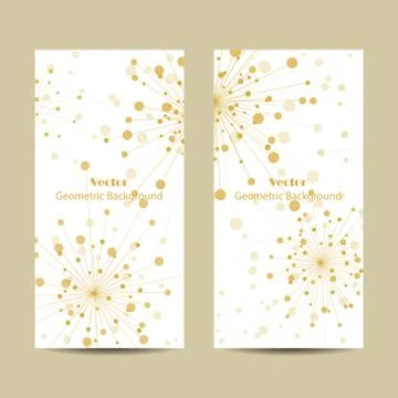 Set of vertical banners Stock Illustration