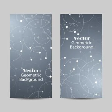 Set of vertical banners Stock Illustration