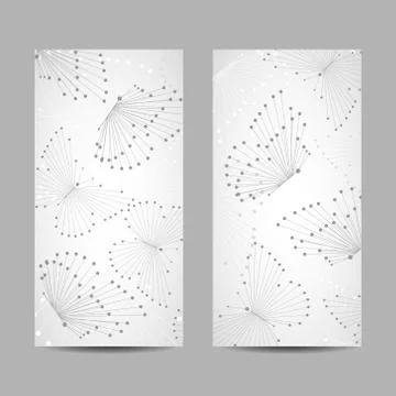 Set of vertical banners Stock Illustration