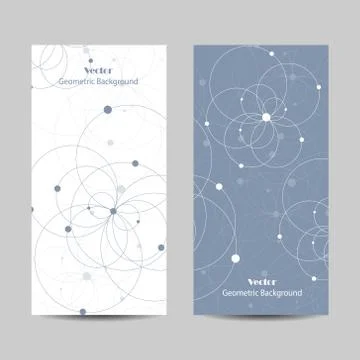 Set of vertical banners Stock Illustration