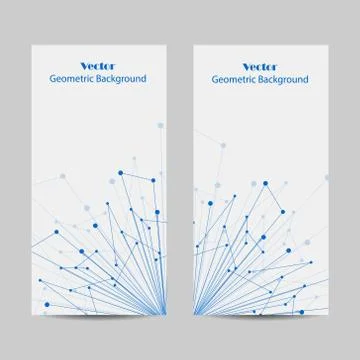Set of vertical banners Stock Illustration