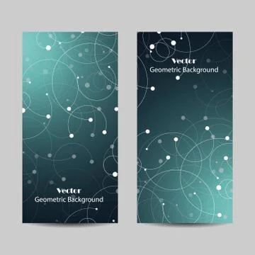 Set of vertical banners Stock Illustration