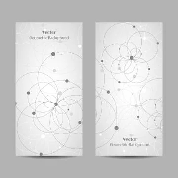 Set of vertical banners Illustrazione stock