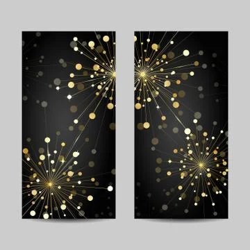 Set of vertical banners Illustrazione stock