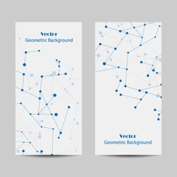 Set of vertical banners Stock Illustration