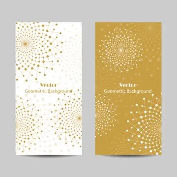 Set of vertical banners Stock Illustration