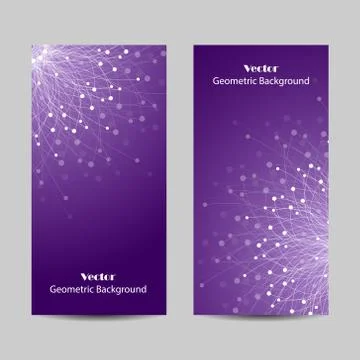 Set of vertical banners イラスト素材