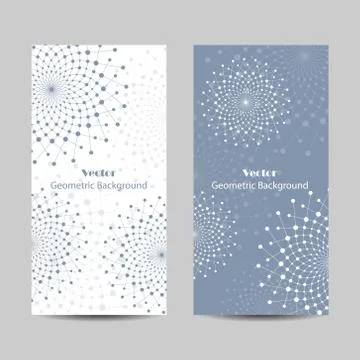 Set of vertical banners Stock Illustration