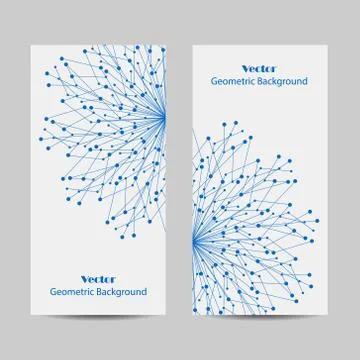 Set of vertical banners Stock Illustration