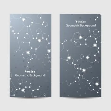 Set of vertical banners Stock Illustration