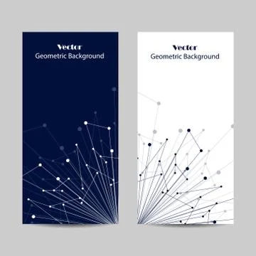 Set of vertical banners Illustrazione stock