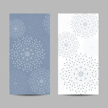 Set of vertical banners Stock Illustration