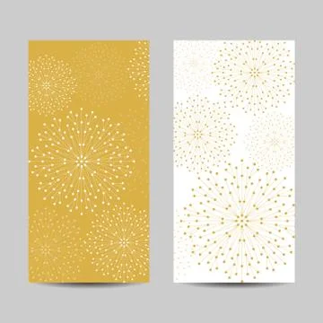 Set of vertical banners Stock Illustration