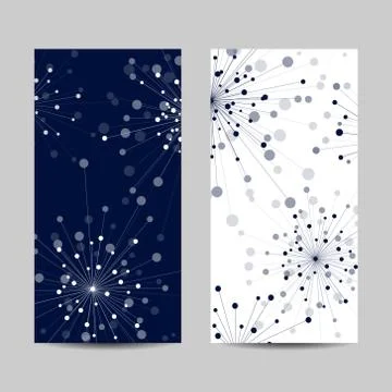 Set of vertical banners Stock Illustration