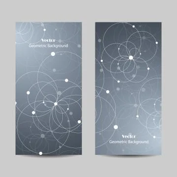 Set of vertical banners Illustrazione stock