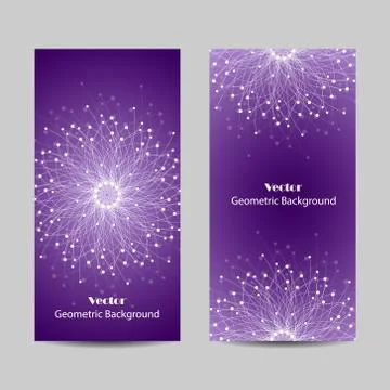 Set of vertical banners Illustrazione stock