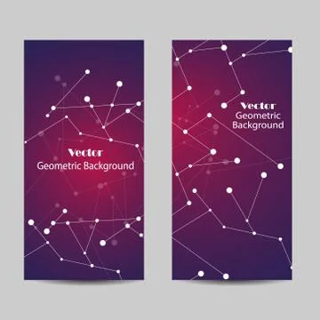 Set of vertical banners Stock Illustration