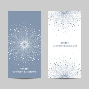 Set of vertical banners Stock Illustration