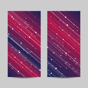 Set of vertical banners イラスト素材