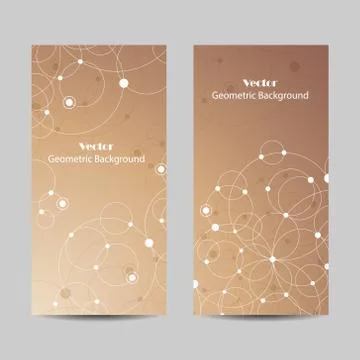 Set of vertical banners Illustrazione stock
