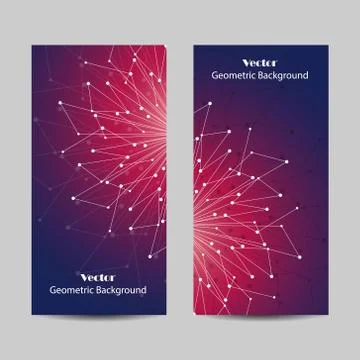 Set of vertical banners Stock Illustration