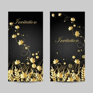 Set of vertical banners Stock Illustration