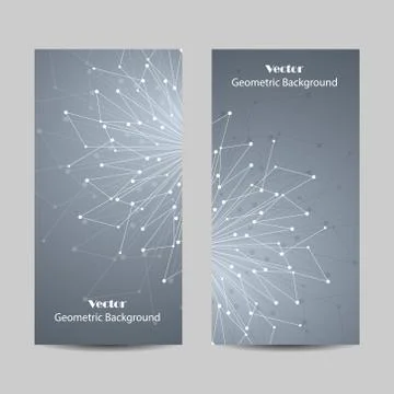 Set of vertical banners Stock Illustration