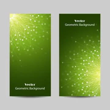 Set of vertical banners Illustrazione stock