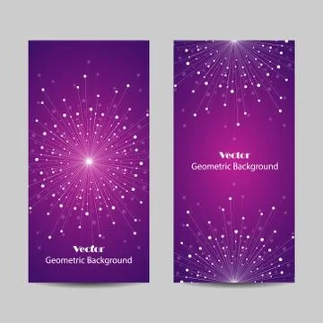 Set of vertical banners Stock Illustration