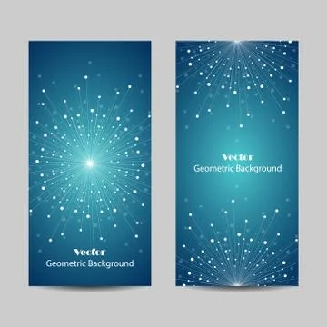 Set of vertical banners Stock Illustration