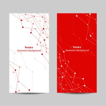 Set of vertical banners Stock Illustration