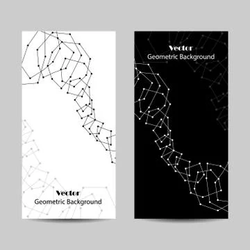 Set of vertical banners Stock Illustration