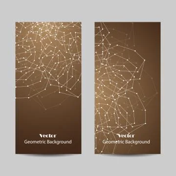 Set of vertical banners Stock Illustration