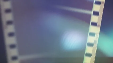 Set Vintage Background. Old Film Countdown, scratched film strip background Video stock 84642753