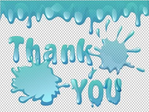 Set of water splashes Stock Illustration