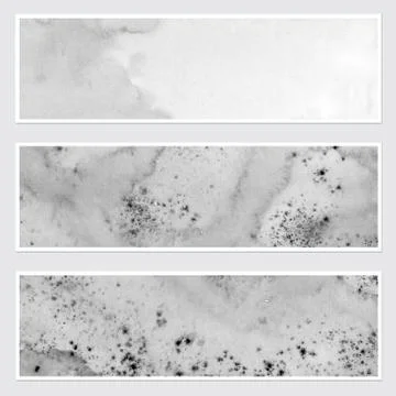 Set of watercolor backgrounds Stock Illustration