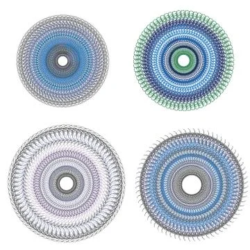 Set watermark Stock Illustration