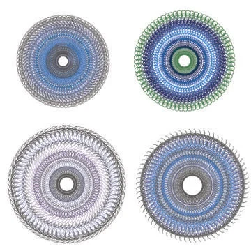 Set  watermark Stock Illustration