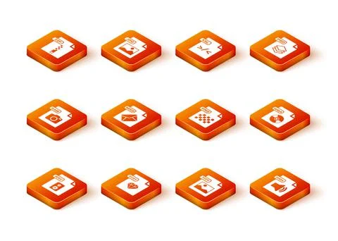 Set WAV file document, RUBY, RAW, MSG, TIFF, PNG, WMA and icon. Vector Illustrazione stock