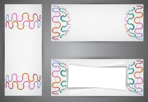 Set of Web Banners. Vector Stock Illustration